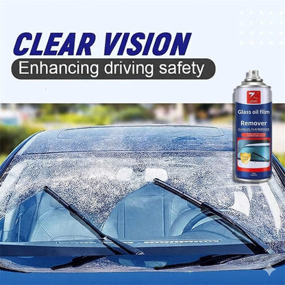 Streak-Free Foaming Glass Cleaner – Ammonia-Free Shine Spray